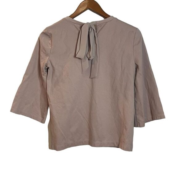 3 for $30! Ann Taylor factory grey pink top. Size xs - Picture 5 of 7